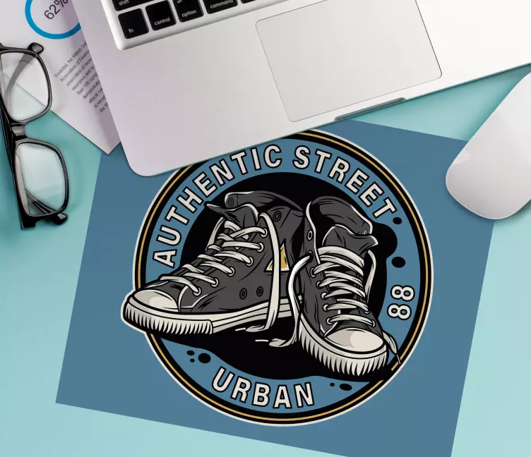 Original musmatta stiliga urbana sneakers - Tenstickers