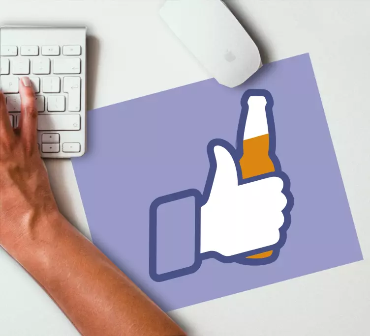 Original musmatta tumme upp gest - Tenstickers