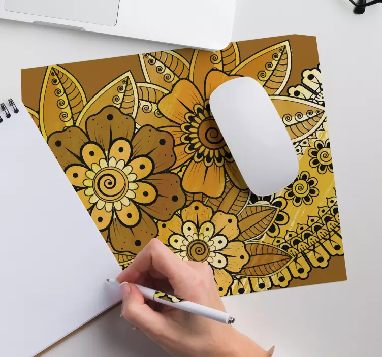 Paisley indisk stil paisley musmatta - Tenstickers