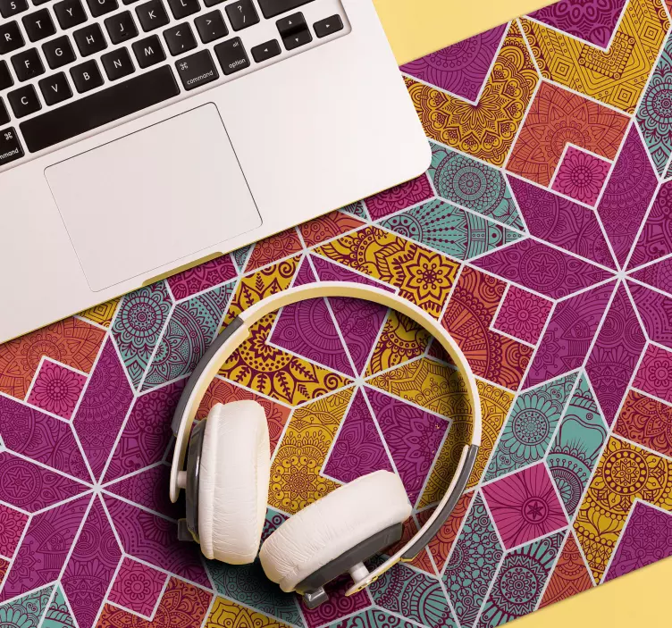 Paisley mosaik paisley musmatta - Tenstickers