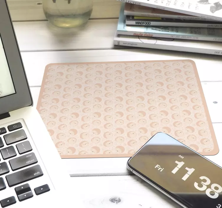 Pinnsvin mönster igelkott musmatta - Tenstickers