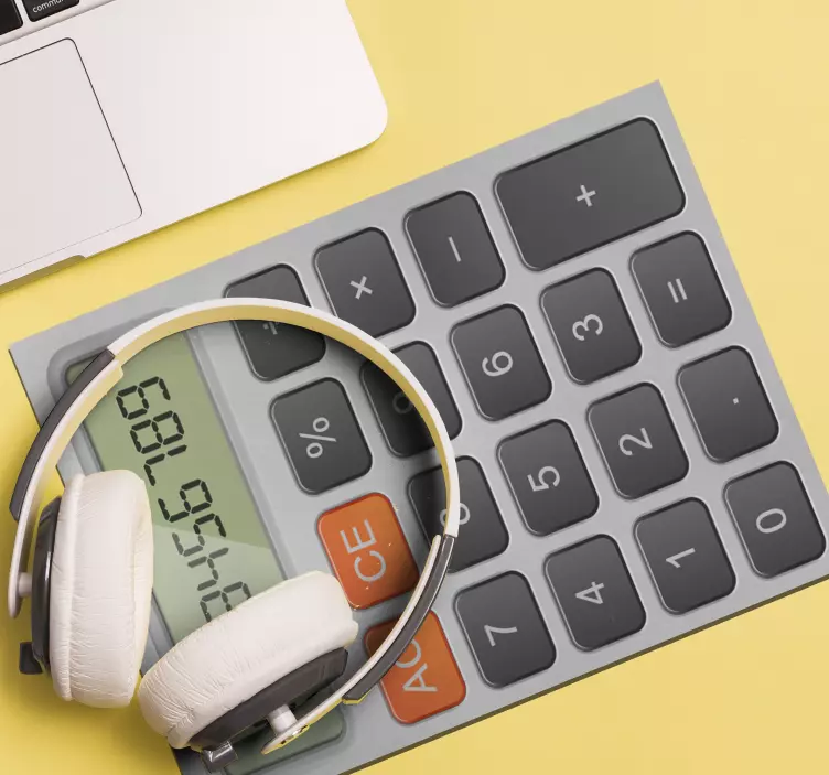 Miniräknare original musmatta - Tenstickers