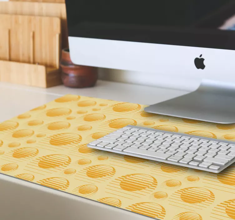 Retro sun draw musmatta mönster - Tenstickers