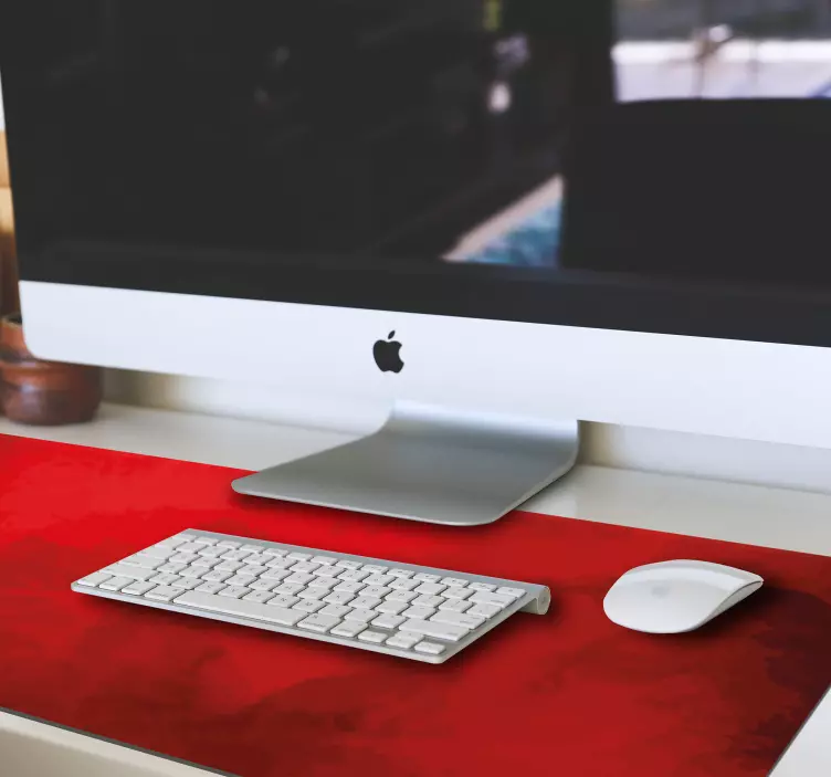 Röd original grön musmatta - Tenstickers