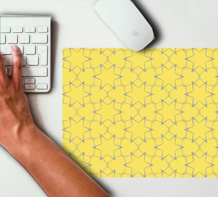 Stjärnmönster gradient mönster och texturer musmatta - Tenstickers