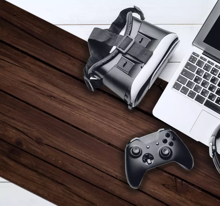 Trä musmatta texturmönster - Tenstickers