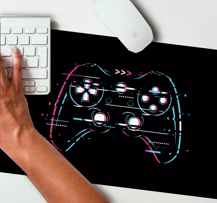 Trasig pad grafisk gaming musmatta - Tenstickers