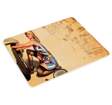Original musmatta vintage glamour pinup - Tenstickers