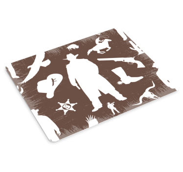 Original musmatta western silhuetter kollektion - Tenstickers