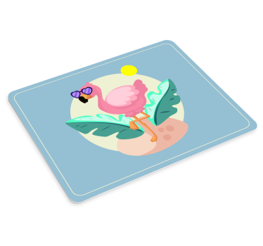 Cool flamingo solsken original musmatta - Tenstickers