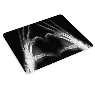 Röntgenhand originalmusmatta - Tenstickers