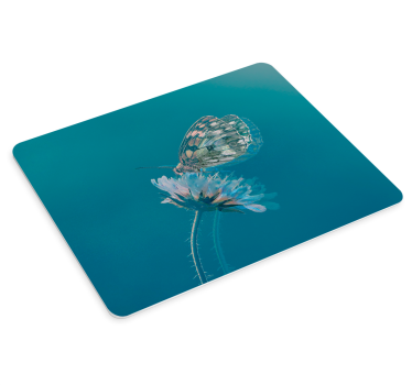 Original musmatta fjäril på blomma - Tenstickers