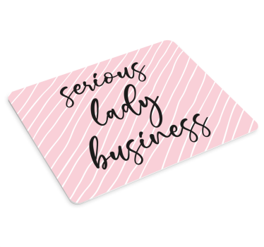 Original musmatta lekfulla rosa ränder - Tenstickers