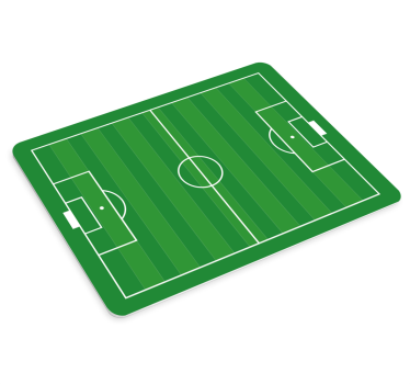 Fotbollsplan originalmusmatta - Tenstickers