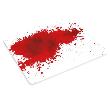 Original musmatta dynamisk röd stänk - Tenstickers