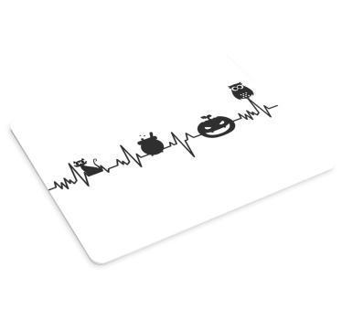 Original musmatta heartbeat djurfigurer - Tenstickers