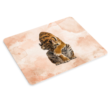 Original musmatta lekfull tigerunge - Tenstickers