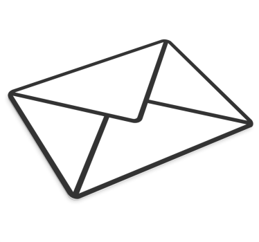 Envelope outline original musmatta - Tenstickers