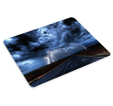Väg- och blixt originalmousepad - Tenstickers