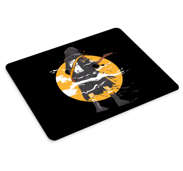 Rockstar illustration originalmusmatta - Tenstickers