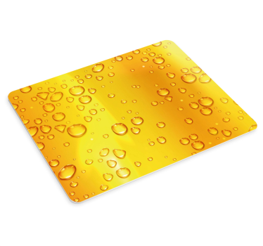 Glas öl originalmusmatta - Tenstickers