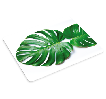 Original musmatta monstera blad elegans - Tenstickers