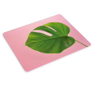 Original musmatta monstera blad accent - Tenstickers