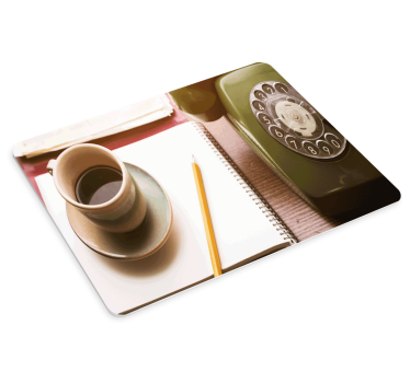 Original musmatta vintage telefonarrangemang - Tenstickers