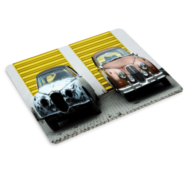 Gamla fordon originalmusmatta - Tenstickers