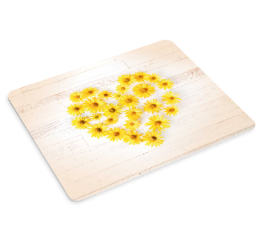 Original musmatta blomsterhjärtarrangemang - Tenstickers