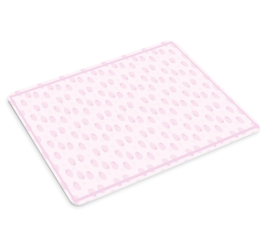 Jordgubbar mönster på rosa original-mousepad - Tenstickers