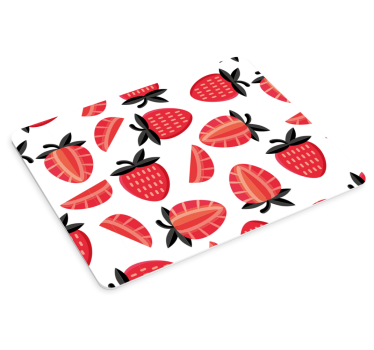 Verklig se original-mousepad för röda jordgubbar - Tenstickers