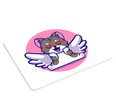 ängelkatt originalmousepad - Tenstickers