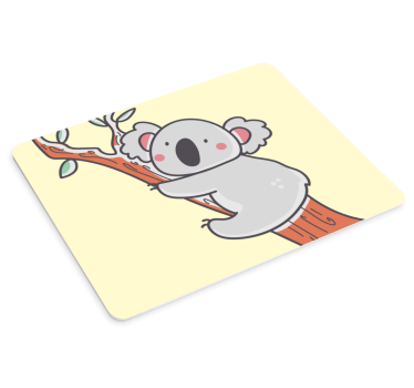 Original musmatta söt koala träd - Tenstickers
