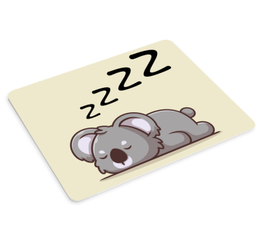 Sova original mousepad för tecknad koala - Tenstickers