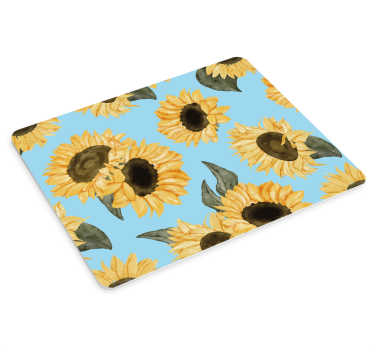 Original musmatta solrosblommönster - Tenstickers