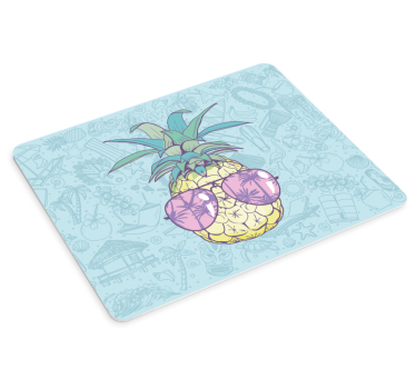 Original musmatta ananas med solglasögon - Tenstickers