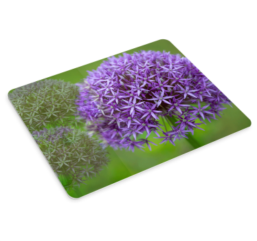 Original musmatta lila blomsterkula - Tenstickers