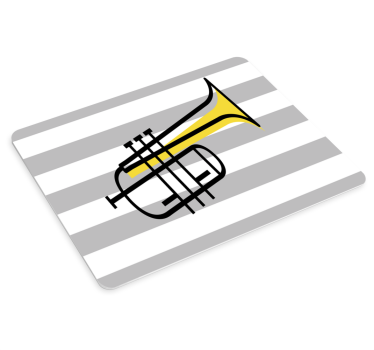 Original musmatta stiligt mässingsinstrument - Tenstickers