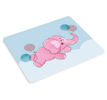 Original musmatta lekfull elefant ballong - Tenstickers