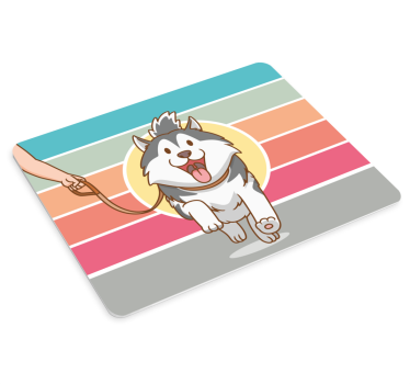 Glad hundpromenad original musmatta - Tenstickers
