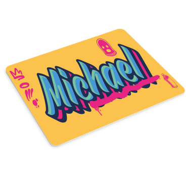 Dope stil graffiti design anpassade musmattor - Tenstickers
