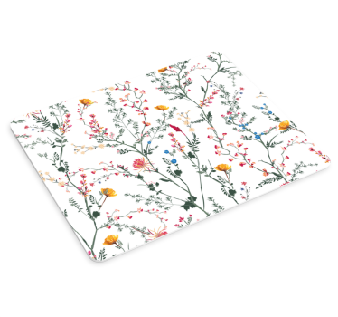 Original musmatta botanisk texturerad yta - Tenstickers