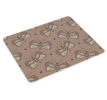 Inspirerande vintagefjärilsvingar original-mousepad - Tenstickers