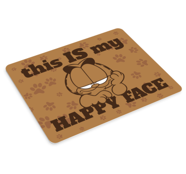Garfield glad uttryck original musmatta - Tenstickers