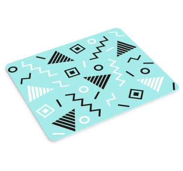 80-tal memphis stil mönster original musmatta - Tenstickers