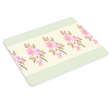 Blommönstrad original musmatta - Tenstickers