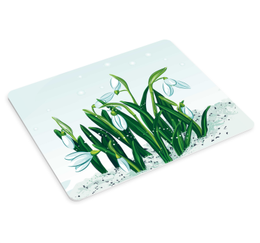Original musmatta snödroppar i blomning - Tenstickers