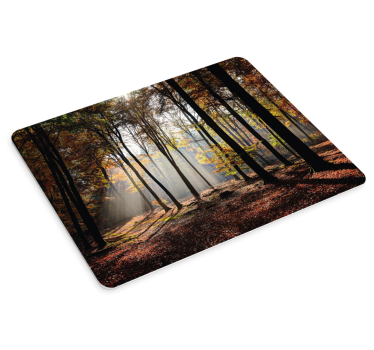 Original mousepad för solskenlövverkträd - Tenstickers