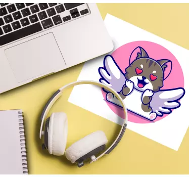 ängelkatt originalmousepad - Tenstickers